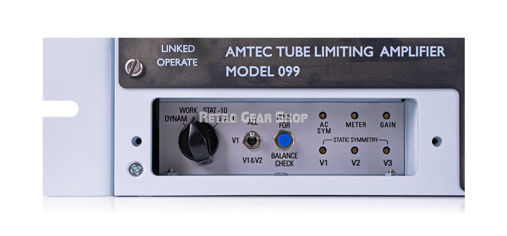 Amtec Model 099 Pair Details