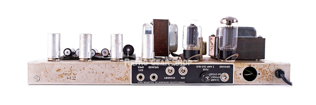 Fender Bassman Head 1965 Internals Rear