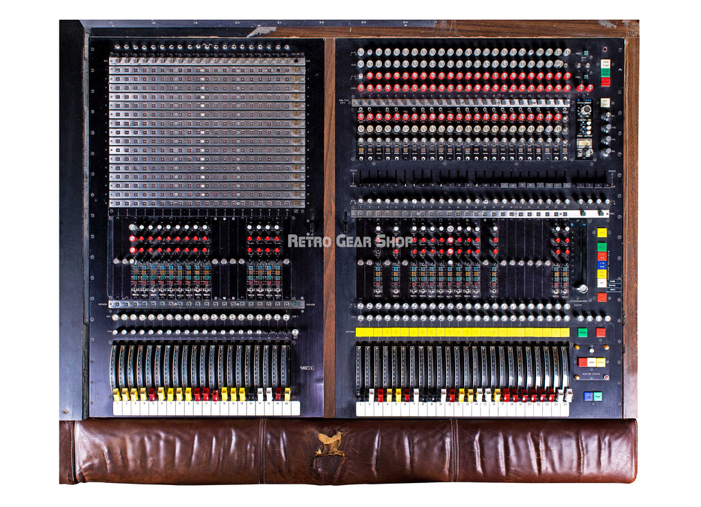 MCI Criteria Historic Recording Console Rare Vintage Analog Mixer Top