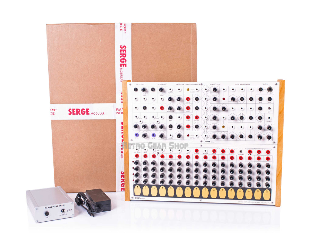 Random Source Serge Paperface 50 System Helios and TKB Box Accessories