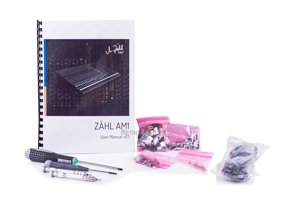 Zahl AM1 Console Manual Accessories