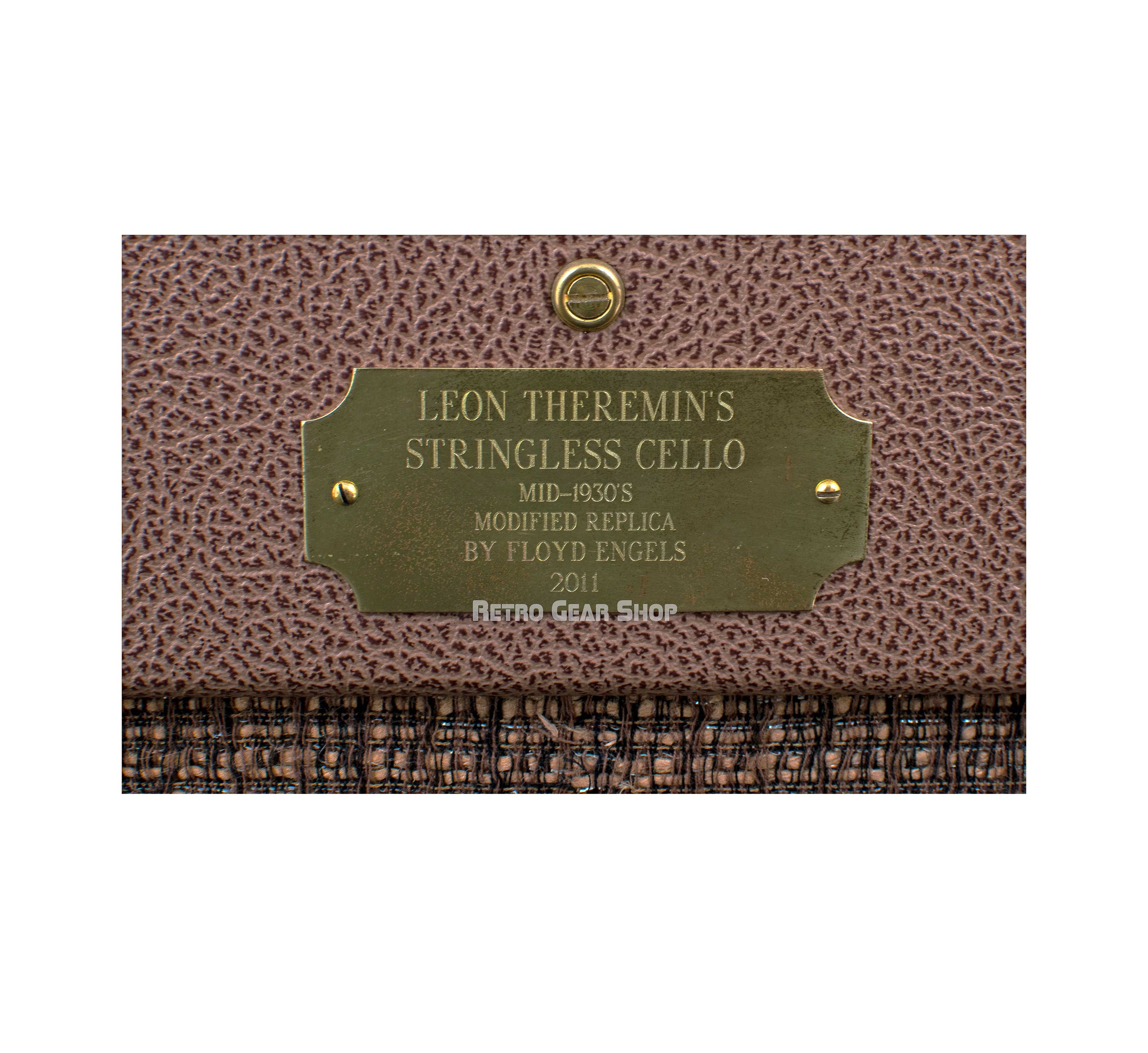 Floyd Engels Theremin Stringless Cello Replica Custom Tube Amplifier ...