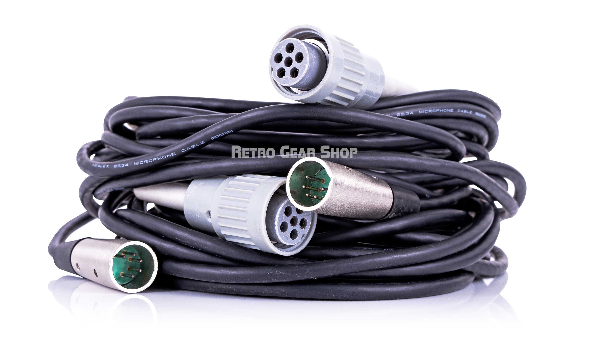Neumann M582 Pair with M62 Capsules Cables