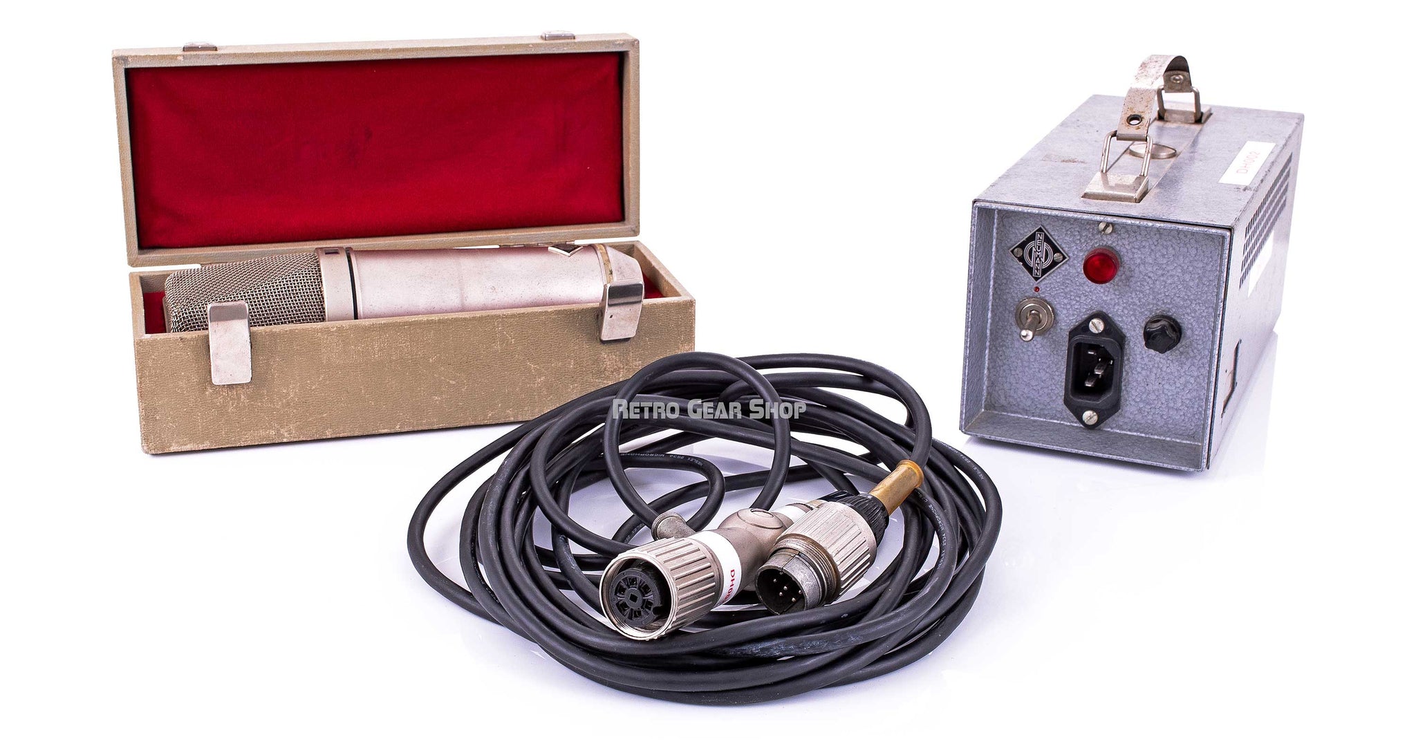 Neumann U67 Vintage Case PSU Cable