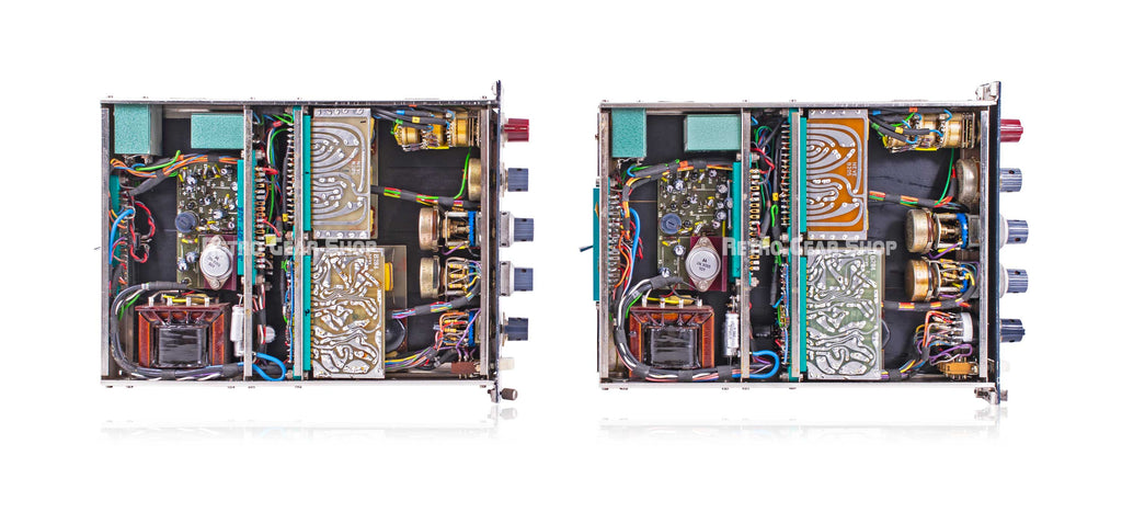 Neve 1089a 1073 Vintage Pair Internals Electronics Transformers Left