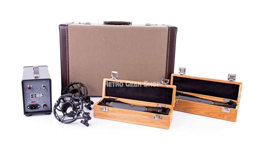 Telefunken AR-51 Pair Case PSU Shockmounts