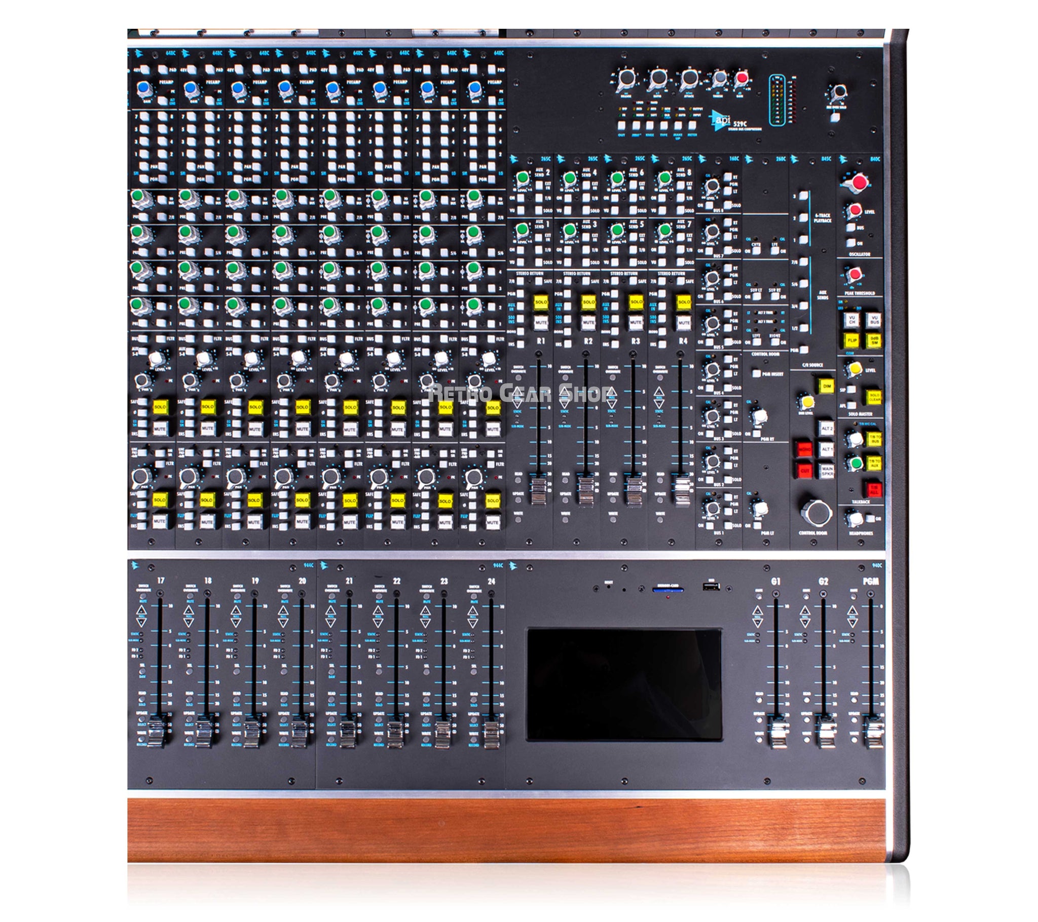 API 2448 Console Automation Loaded 550A 560 529C Stand Recording Mixer ...