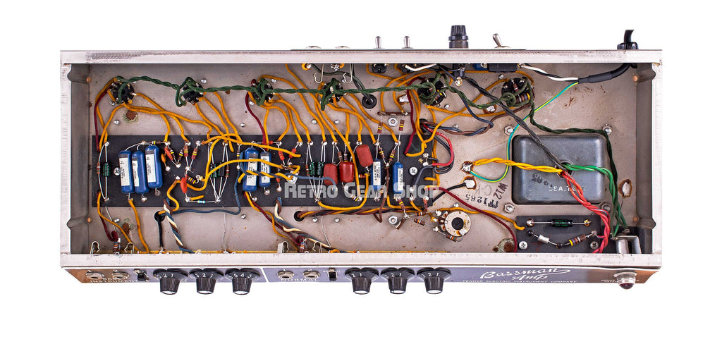 Fender Bassman Head 1965 Internals Bottom