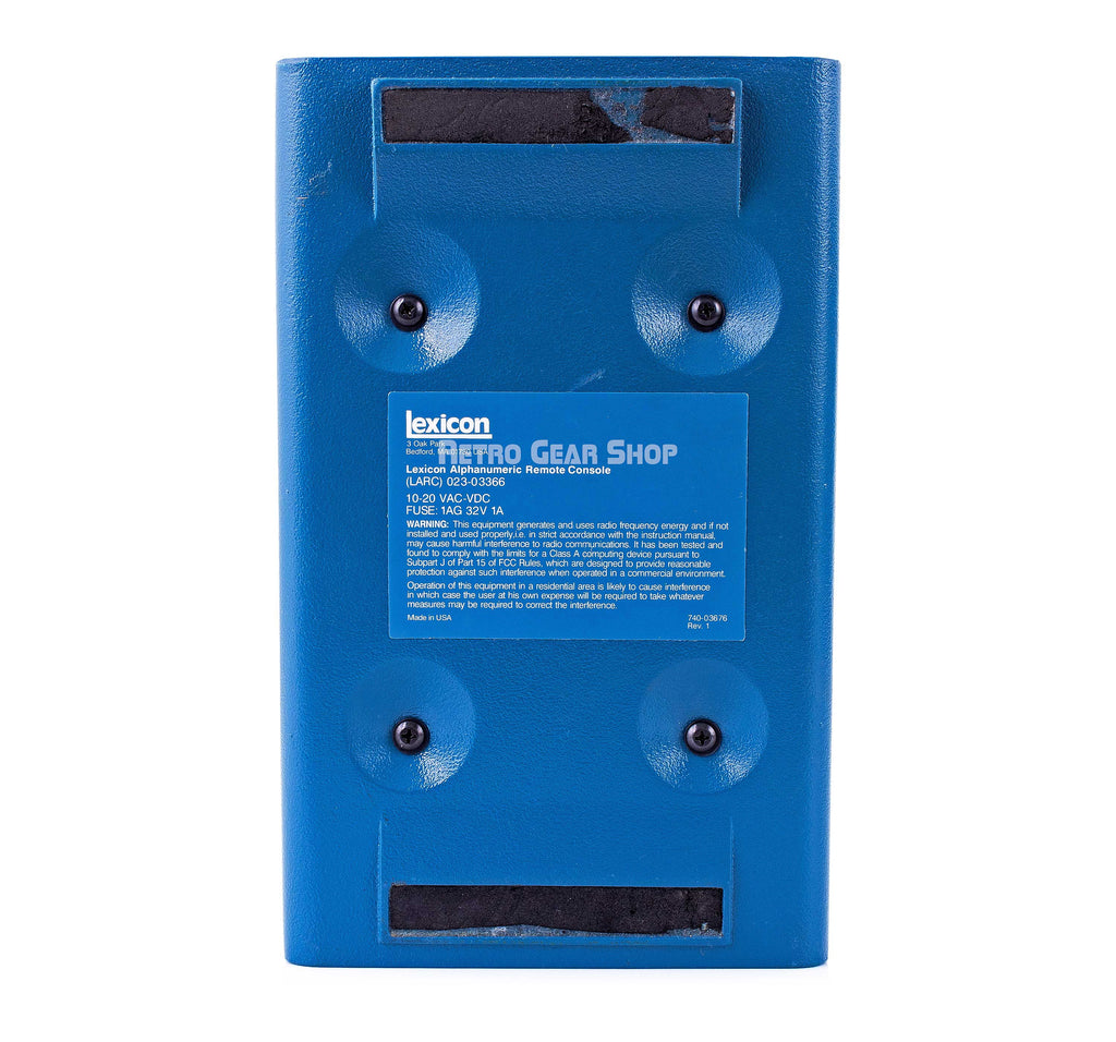 Lexicon 480L Larc Bottom