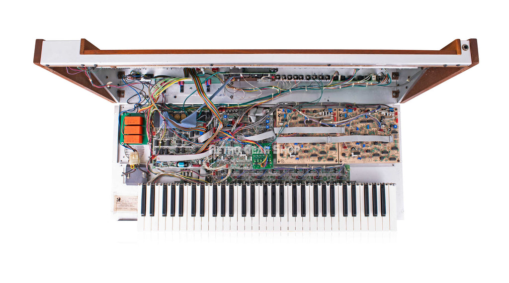 Moog Memorymoog Plus Internals Top