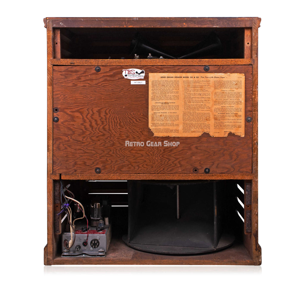 Hammond A100 Organ with Leslie 147 Rear