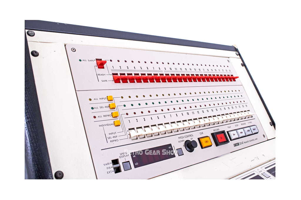 Otari MTR90III Tape Machine Remote Details