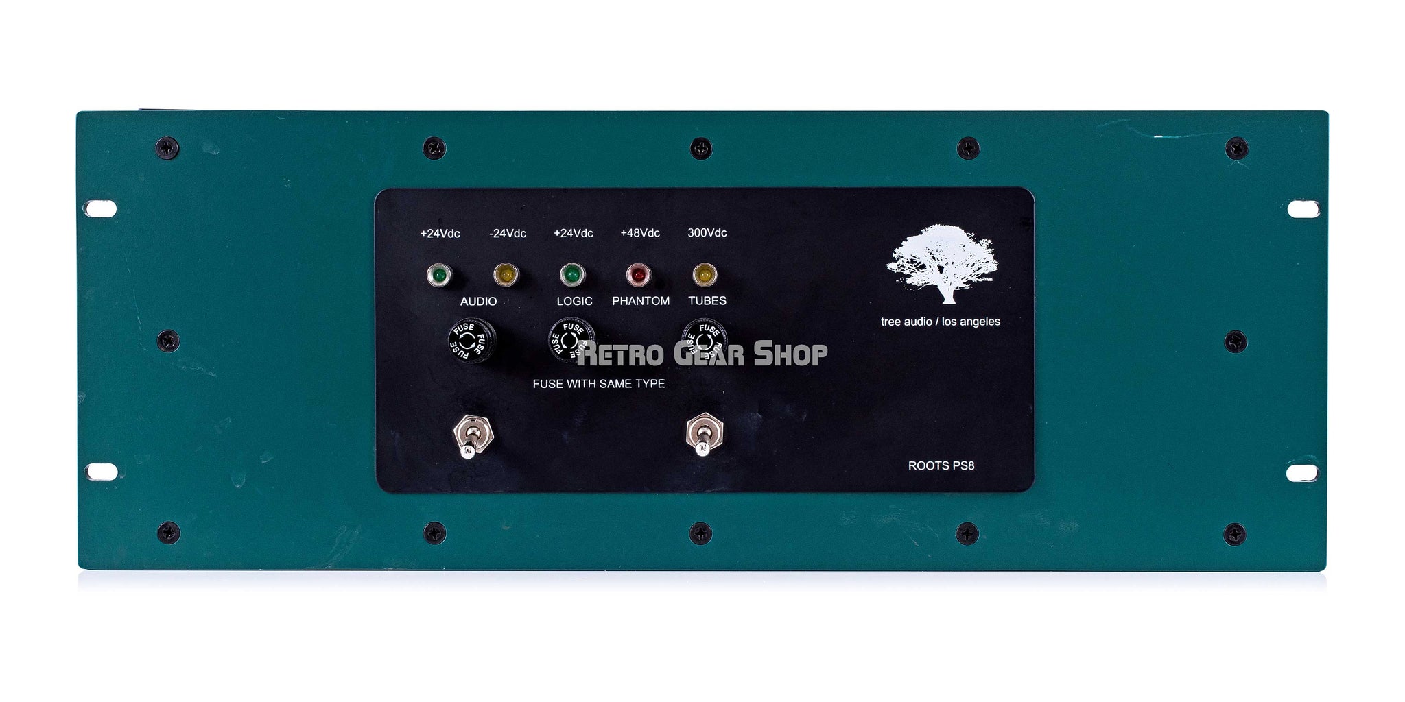Tree Audio Roots Console Altec Green Front PSU