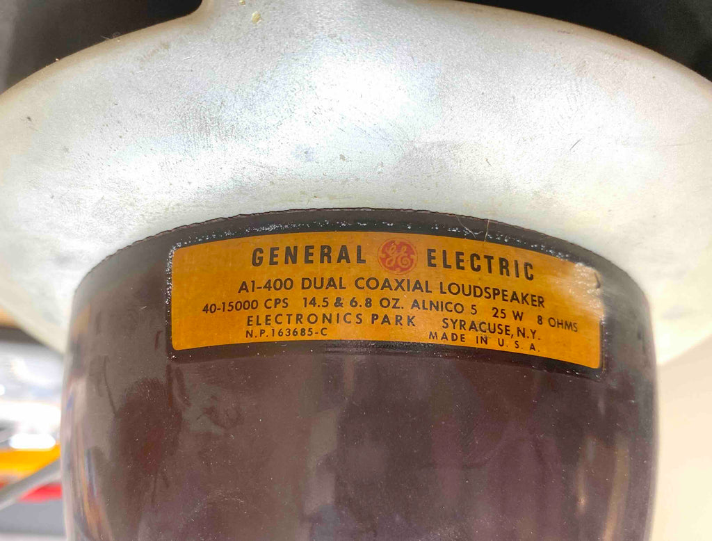 General Electric A1-400 Vintage Speaker for sale at Retro Gear Shop