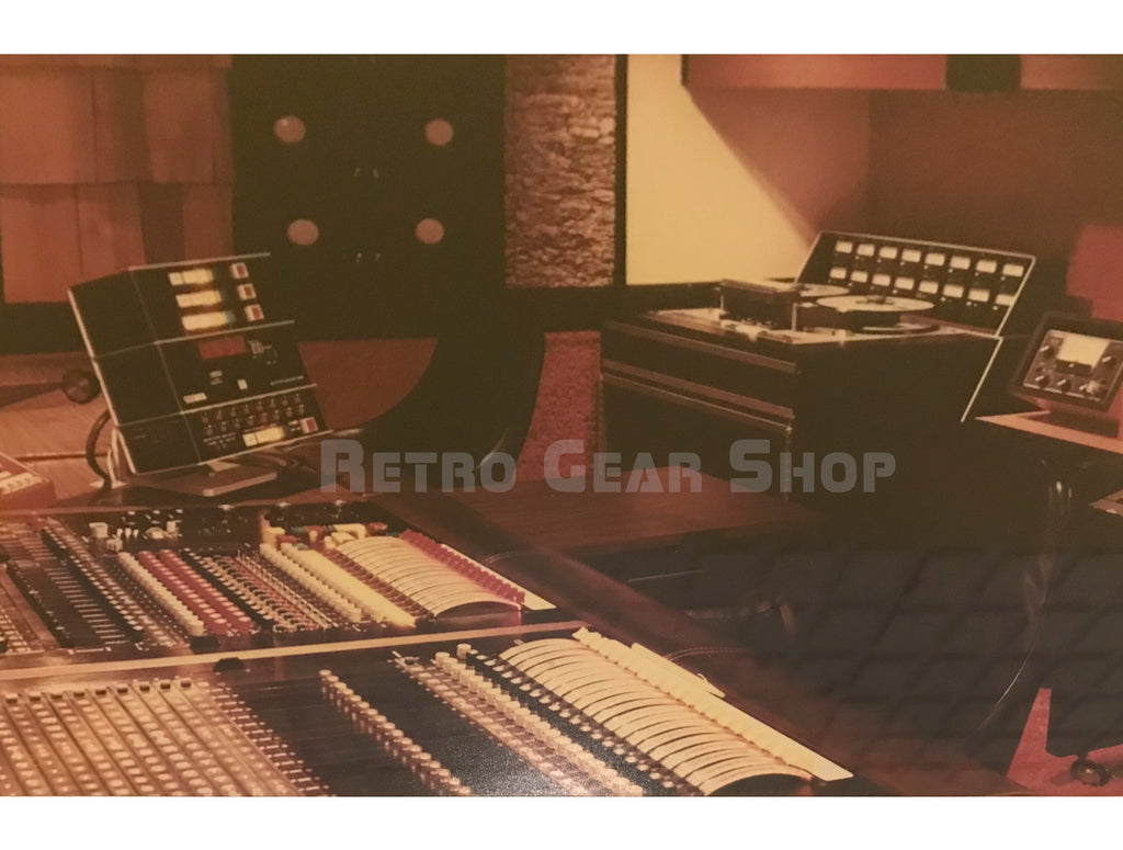 MCI Criteria Historic Recording Console Rare Vintage Analog Mixer Miami