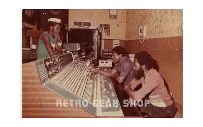 Harry J Helios HJ-1 Dub Station 20-Channel Mixing Console Blue Vintage Rare in Jamaica