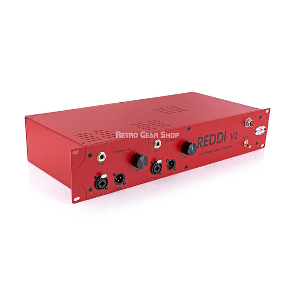 A Designs Audio REDDI V2 Reddi Dual Mono Tube Direct Box Rackmount