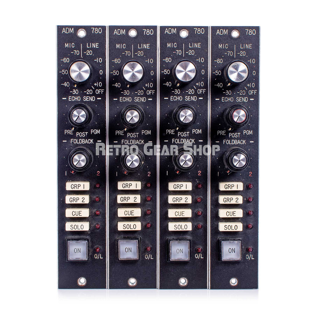 ADM 780 Modules Mic Preamp Set Vintage Rare
