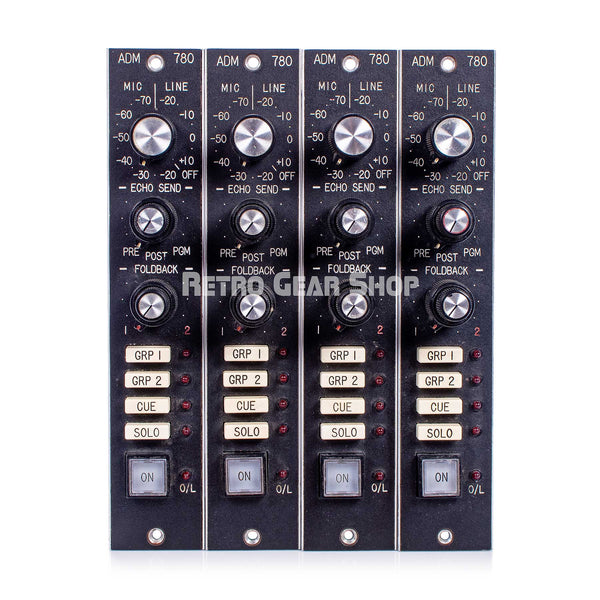 ADM 780 Modules Mic Preamp Set Vintage Rare