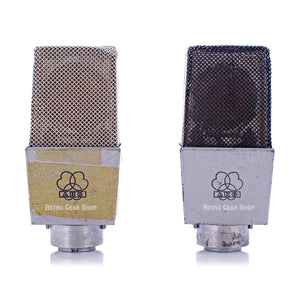 AKG C 12 A Rare Vintage LDC Tube Microphone Mic Brass Capsule Stereo Pair + PSU C12A