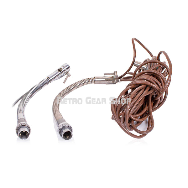 AKG WSW Gooseneck D17 Microphone Connectors Vintage Rare