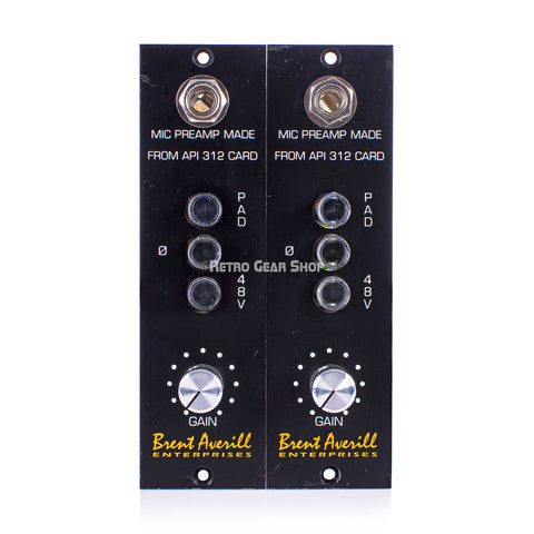 API Audio 312 BAE Pair Huntington Opamps