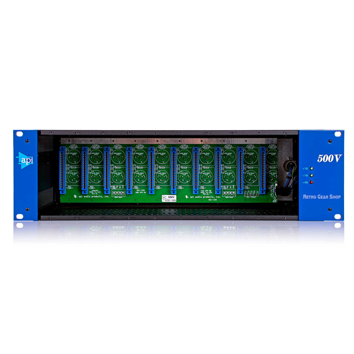 API 500VPR 10 Slot 500 Series Power Rack + PSU L200 – Retro Gear Shop