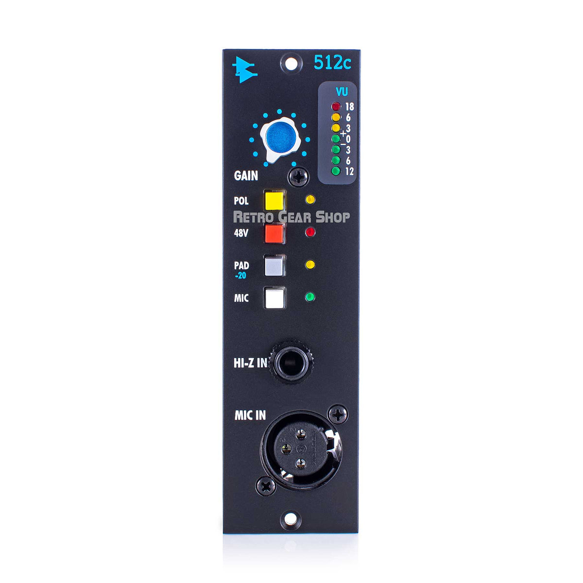 API 512c Discrete Analog 500 Series Microphone Line Preamp– Retro Gear Shop