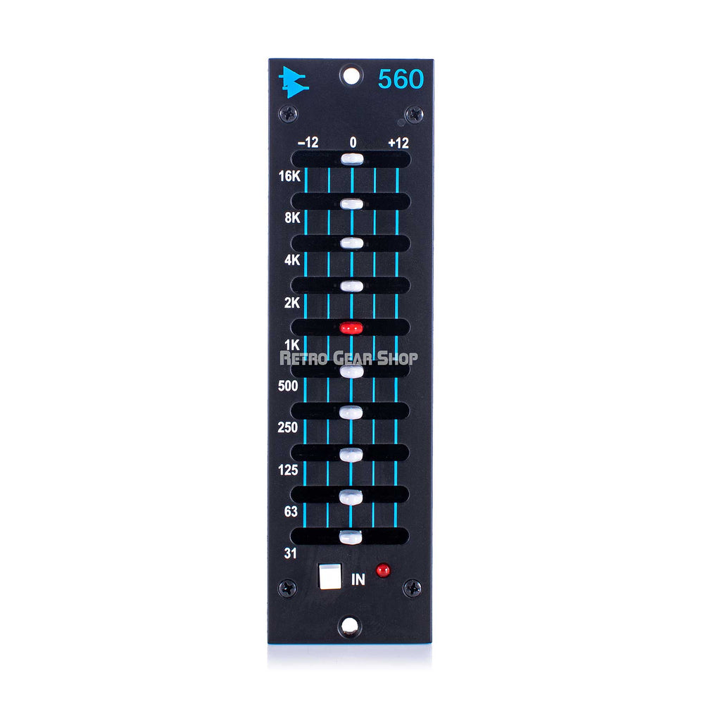 API 560 Discrete 500 Series 10-Band Graphic EQ Module New