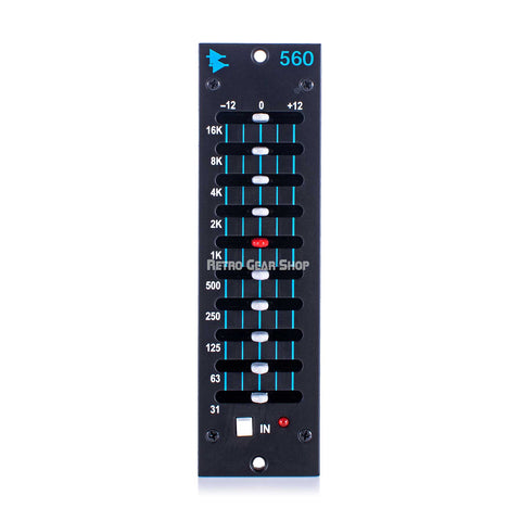 API 560 Discrete 500 Series 10-Band Graphic EQ Module