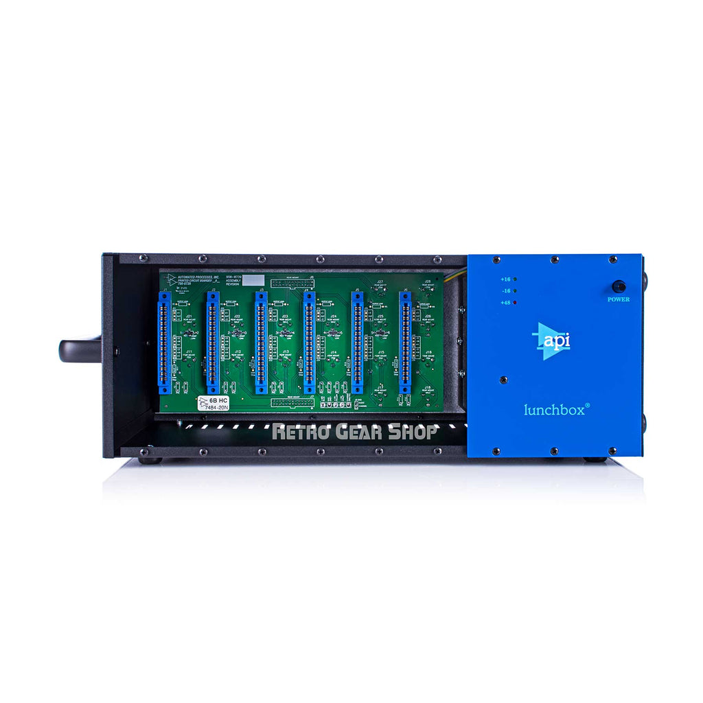 API 500 6B HC 500 Series 6 Slot Rack Lunchbox