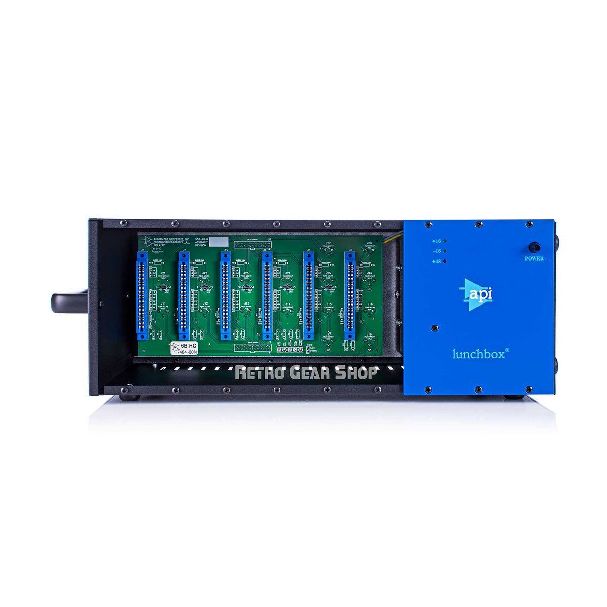 API 500-6B-HC 6 Slot High Current Lunchbox Rack– Retro Gear Shop