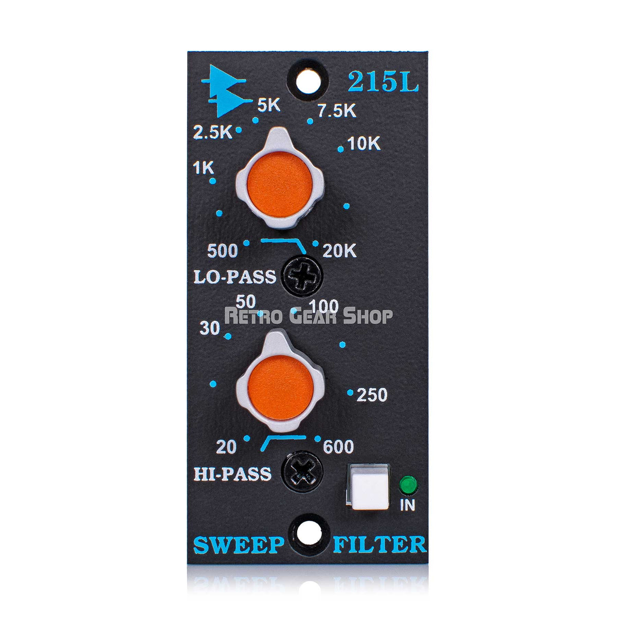 Api Hp Filter API Audio 215L Discrete Passive HP LP Sweep Filter 200 Series– Retro ...