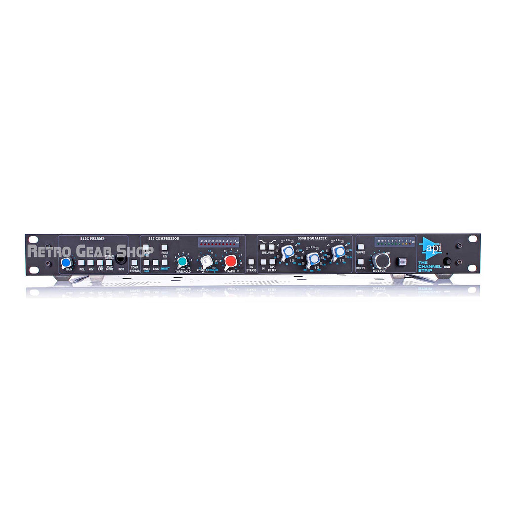 channel strip pedal API The Channel Strip 512c Mic Pre 550A EQ 527 Comp 325 Line Driver– Retro  Gear Shop
