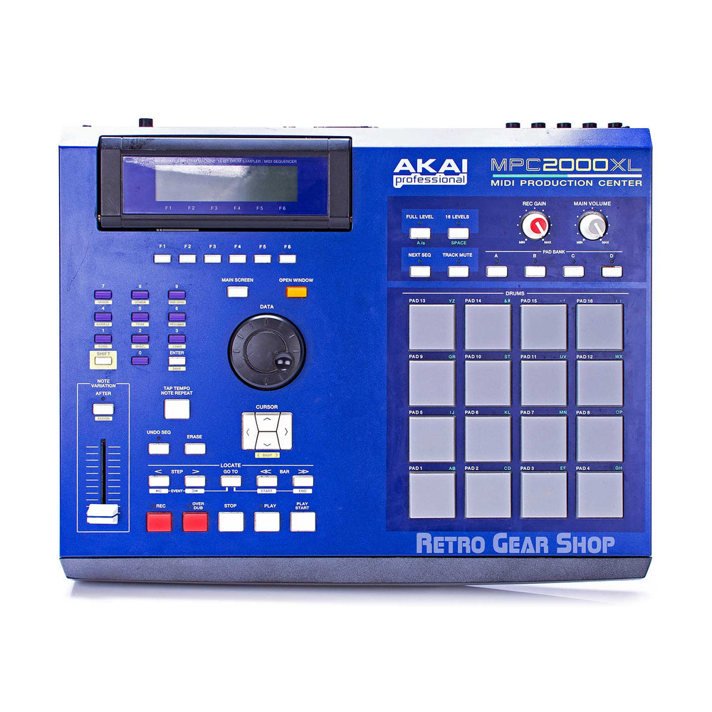 Akai MPC2000XL Blue