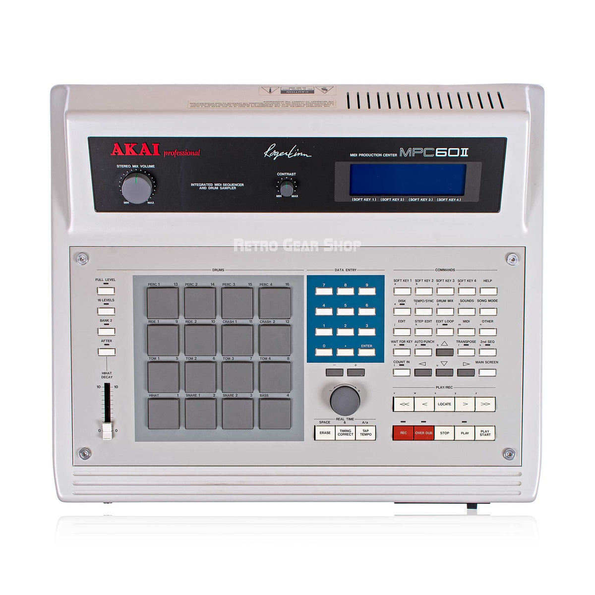 Akai MPC60 II Mk2 Rare Vintage Sampling Drum Machine MPC60 Retro Gear