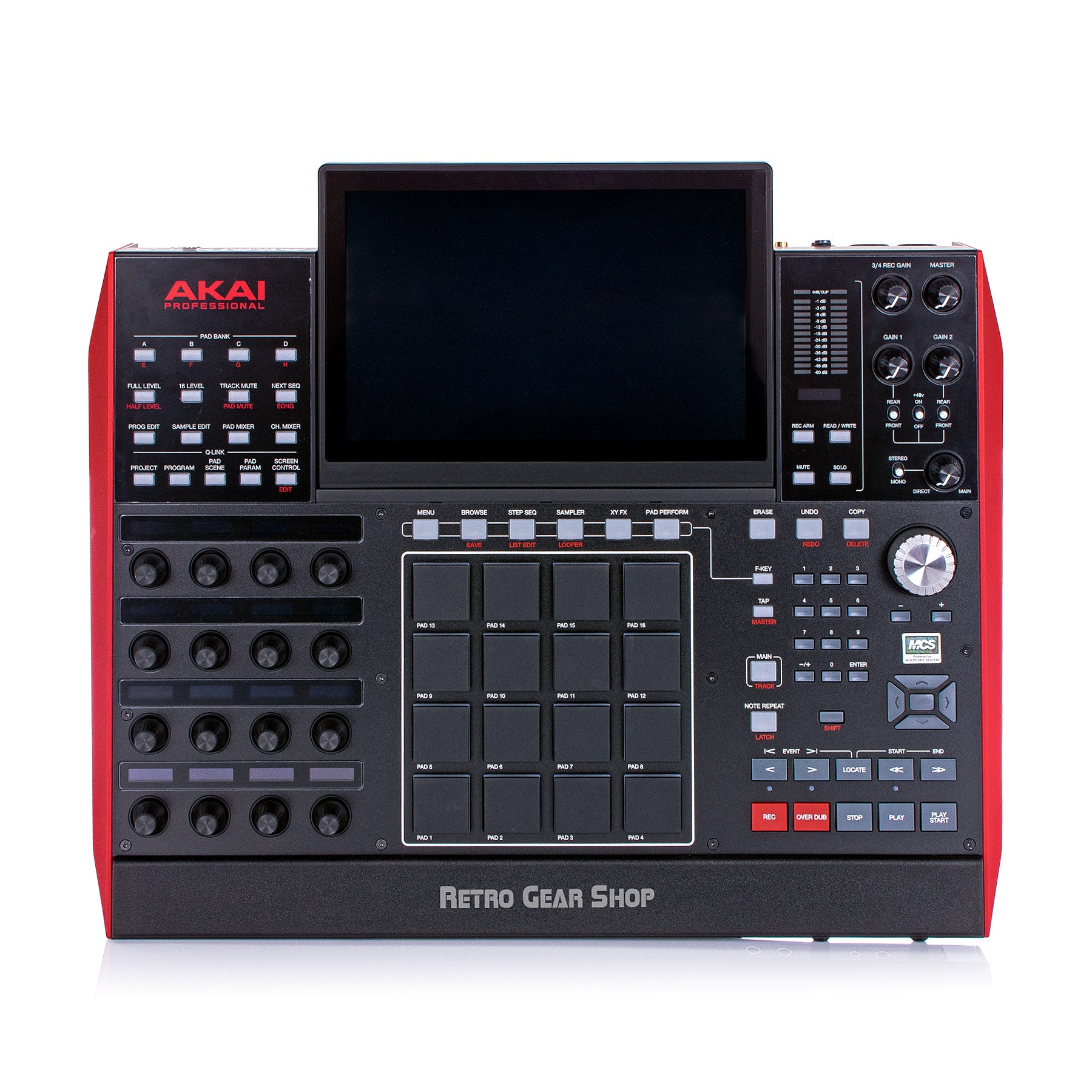 Akai MPC-X + Extras SKB Case 2TB HD Decksver + Upgrades 