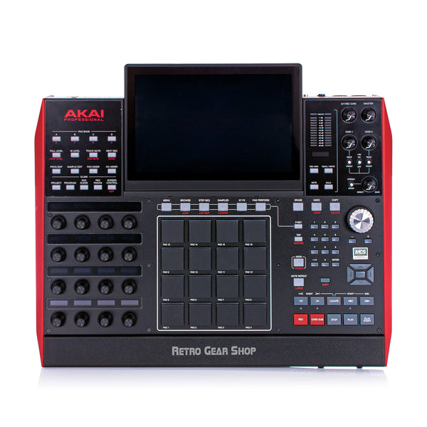 Akai MPC-X + Extras SKB Case 2TB HD Decksaver + Upgrades MPCX