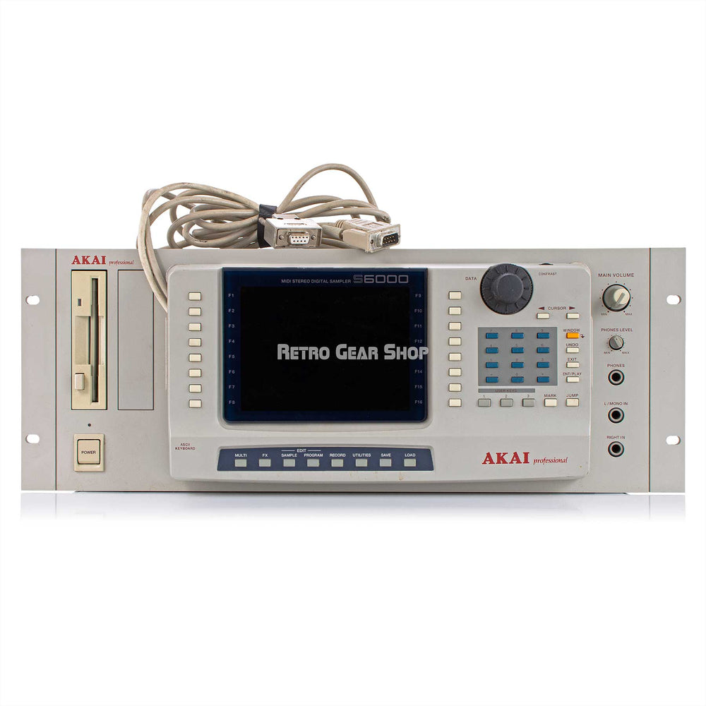 Akai S6000 + Extra Faceplate