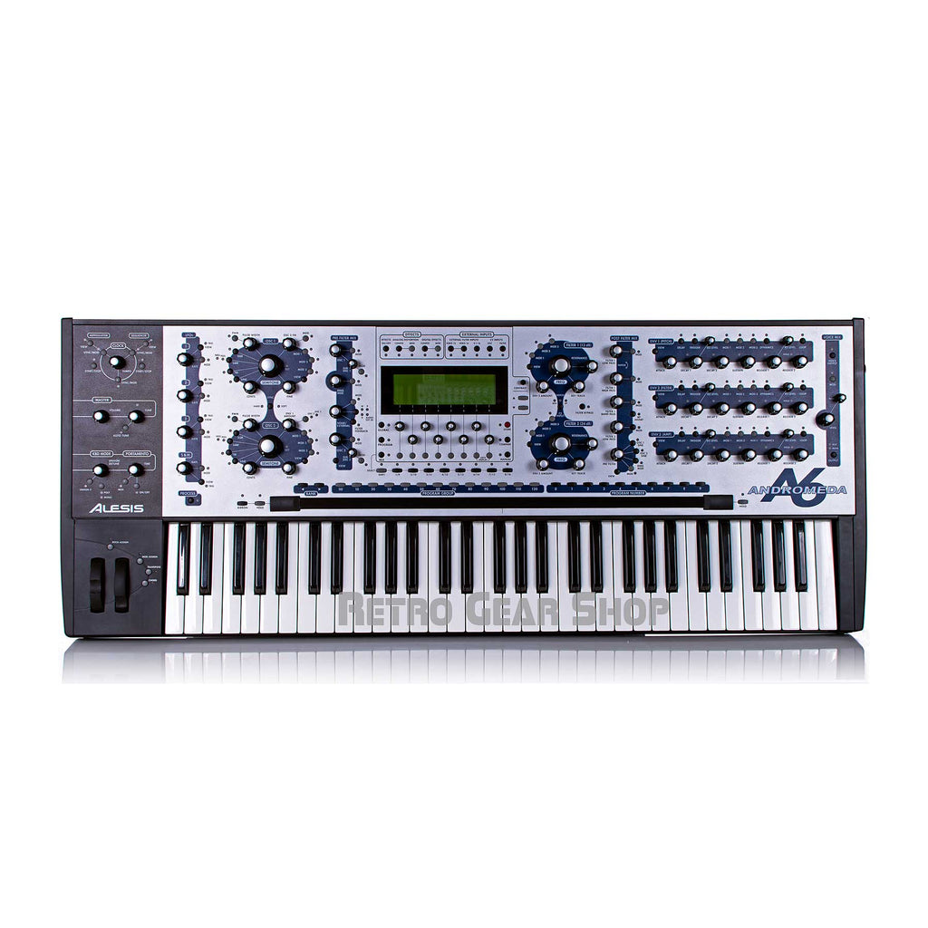【ジャンク】Alesis Andromeda A6 アナログ16ポリ Alesis Andromeda A6 Rare Vintage Analog Synthesizer Mint Keyboard
