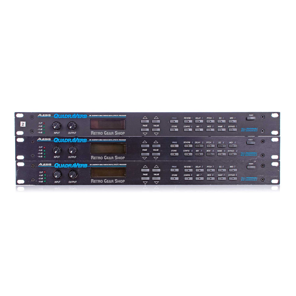 Alesis QuadraVerb Set x3