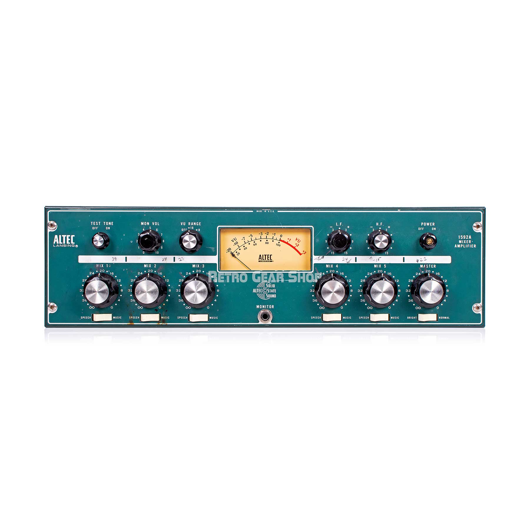 1円から【希少】アルテック ◇ ALTEC ☆ 1592B ☆ MIXER AMPLIFIER