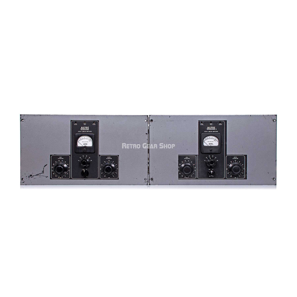 Altec A322C Pair Tube Analog Limiter Amplifier P511 PSU Vintage Rare