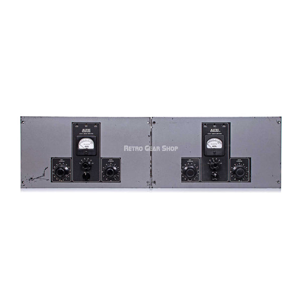 Altec A322C Pair Tube Analog Limiter Amplifier P511 PSU Vintage Rare