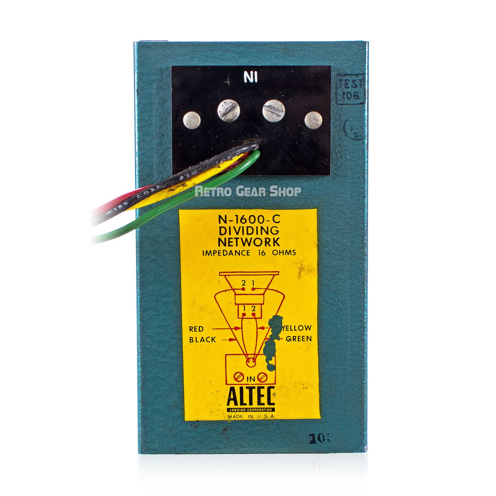 Altec N-1600-C Dividing Network Crossover