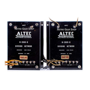 Altec N-2000-B Dividing Network Crossover Vintage Rare