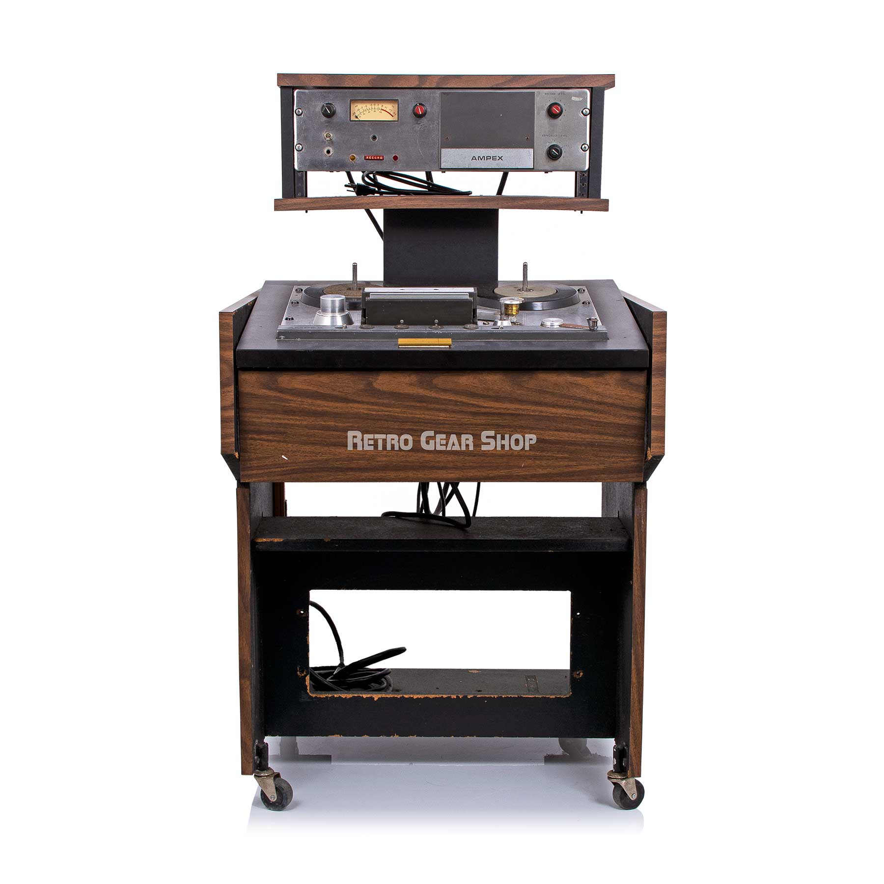 Ampex AG-350 1/4 Mono Tape Recorder Machine Analog Vintage Rare