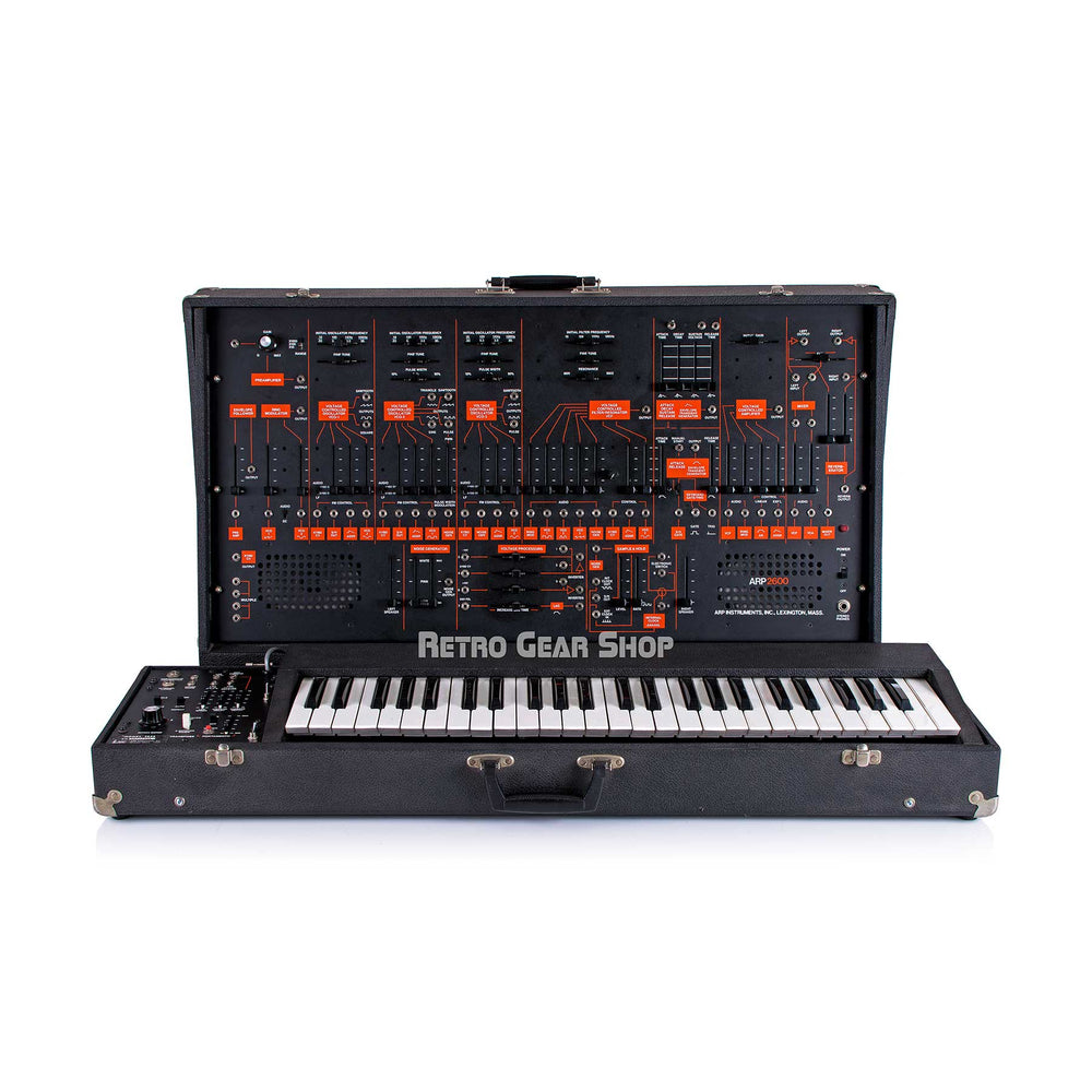 Arp 2601 + 3620 Black/Orange Serviced