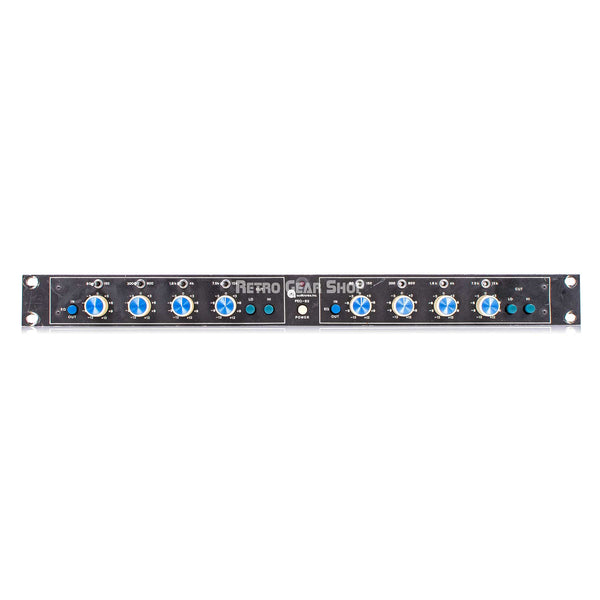 Auditronics PEQ-82 Stereo Program Equalizer EQ Vintage Rare PEQ82