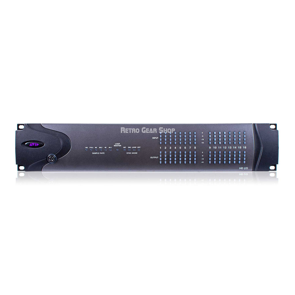 Avid HD I/O 16x16 Analog AD/DA Analog Digital Converter Interface Pro Tools HD / HDX